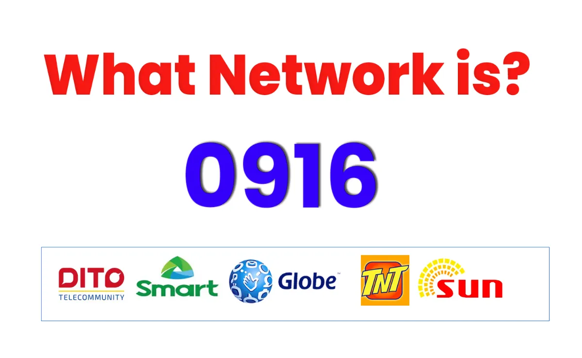 0916 What Network | Globe Or Smart - Philippines Prefix