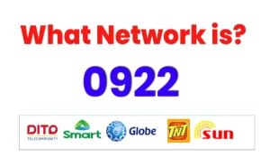 0922 What Network? 0922 What Network Philippines?