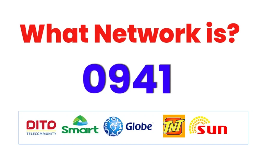 0941 What Network? Network Prefix Philippines