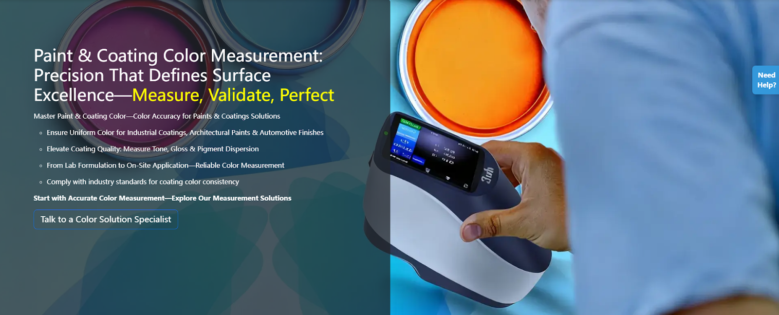 Paint Color Measurement Made Easy: Ensuring Perfect Shades Every Time